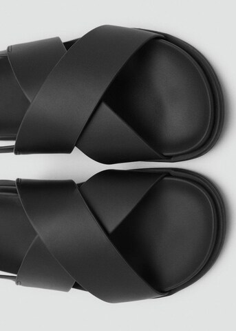 MANGO MAN Sandals 'Romana' in Black