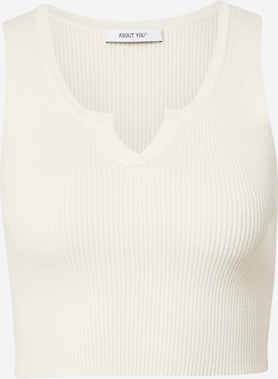 Megzta palaidinė be rankovių 'Line' iš ABOUT YOU, spalva – balta, Prekių apžvalga