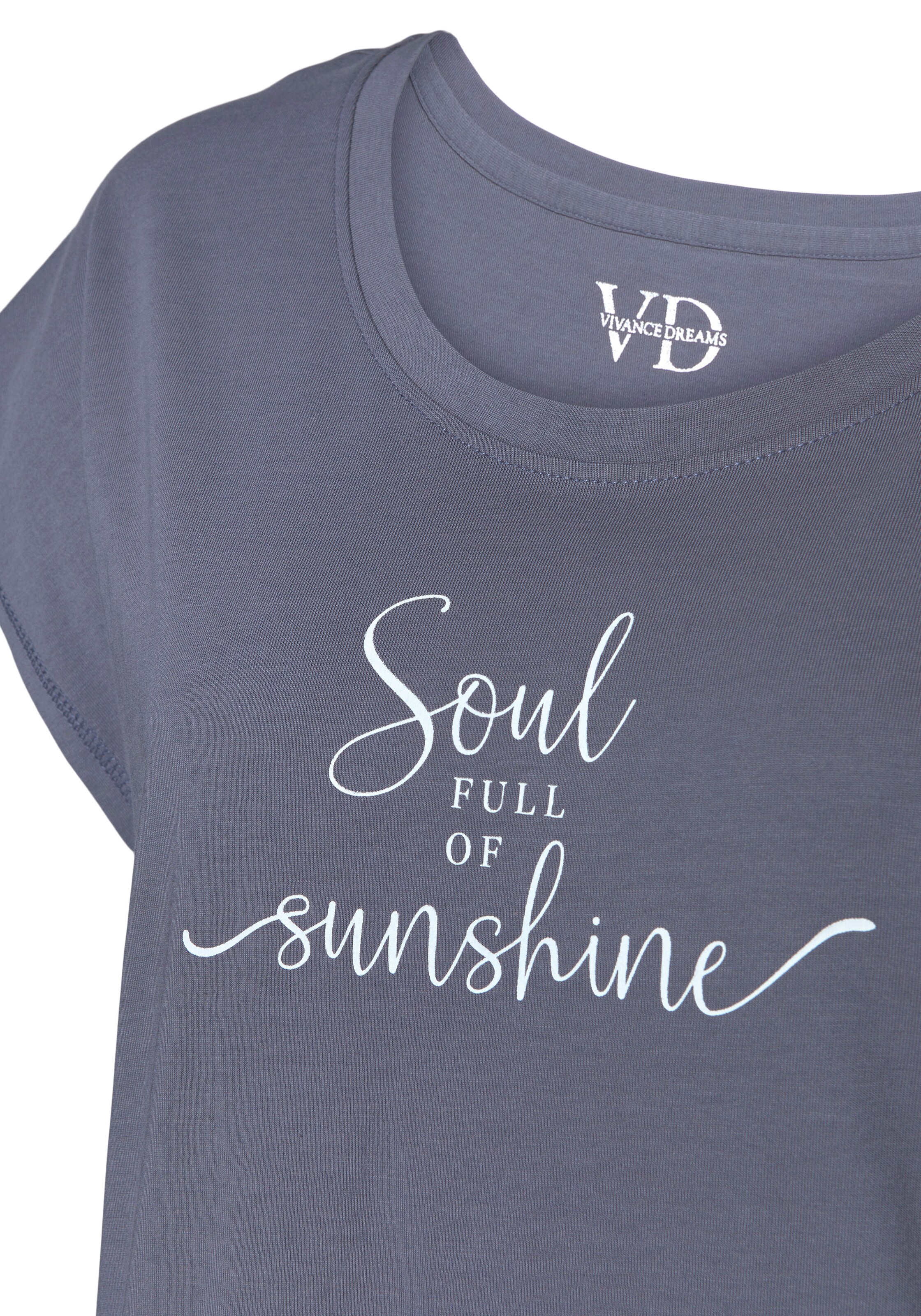 Bandeau Cămăşi de noapte de la VIVANCE pe albastru