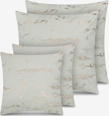 Coussins ' Carrara ' Aspero en blanc : devant