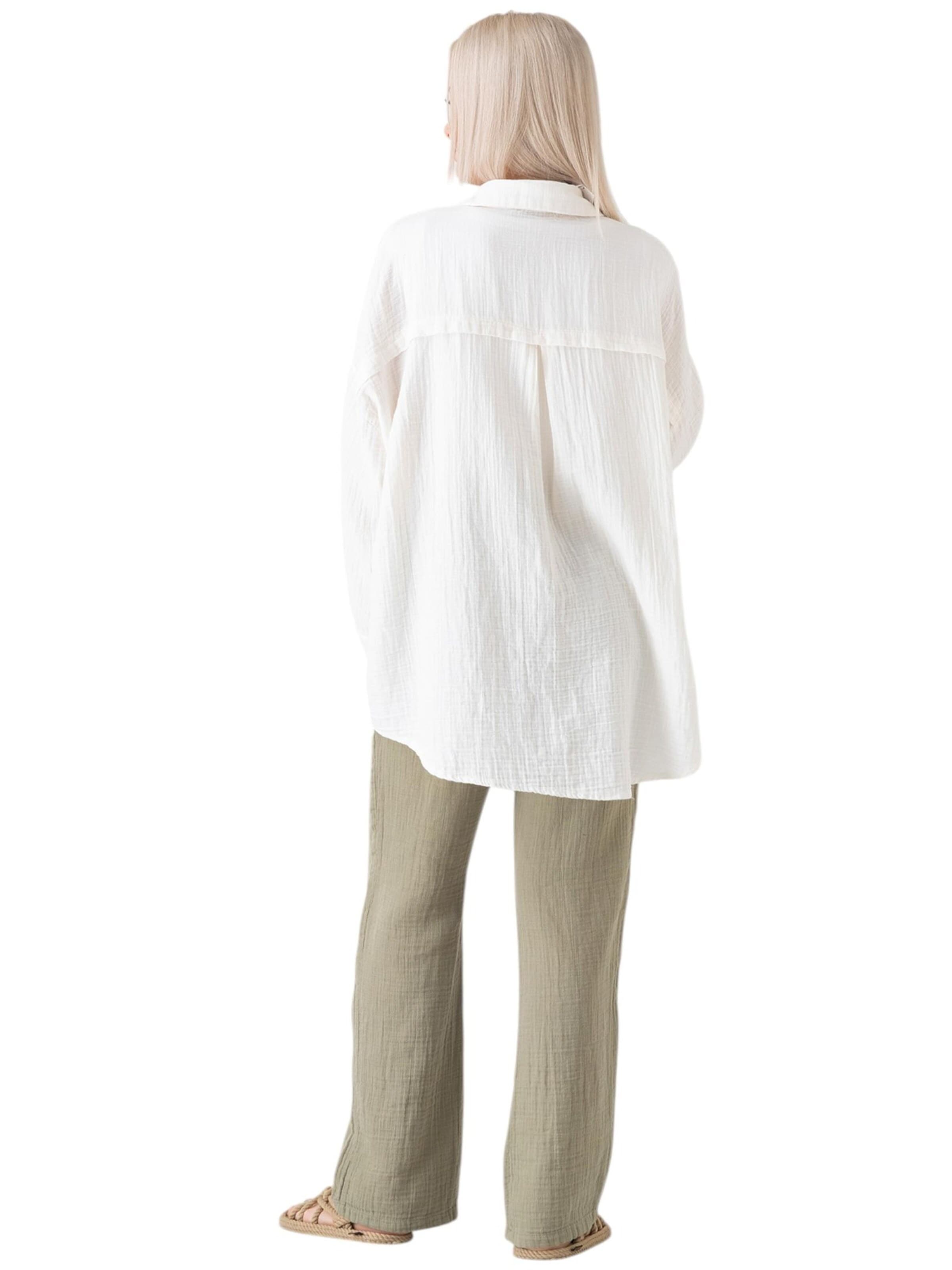 WENOR Oversizeshirt 'LAYNA'‌‌‌‌‌ in Weiß
