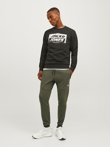 JACK & JONES Tapered Trousers in Green