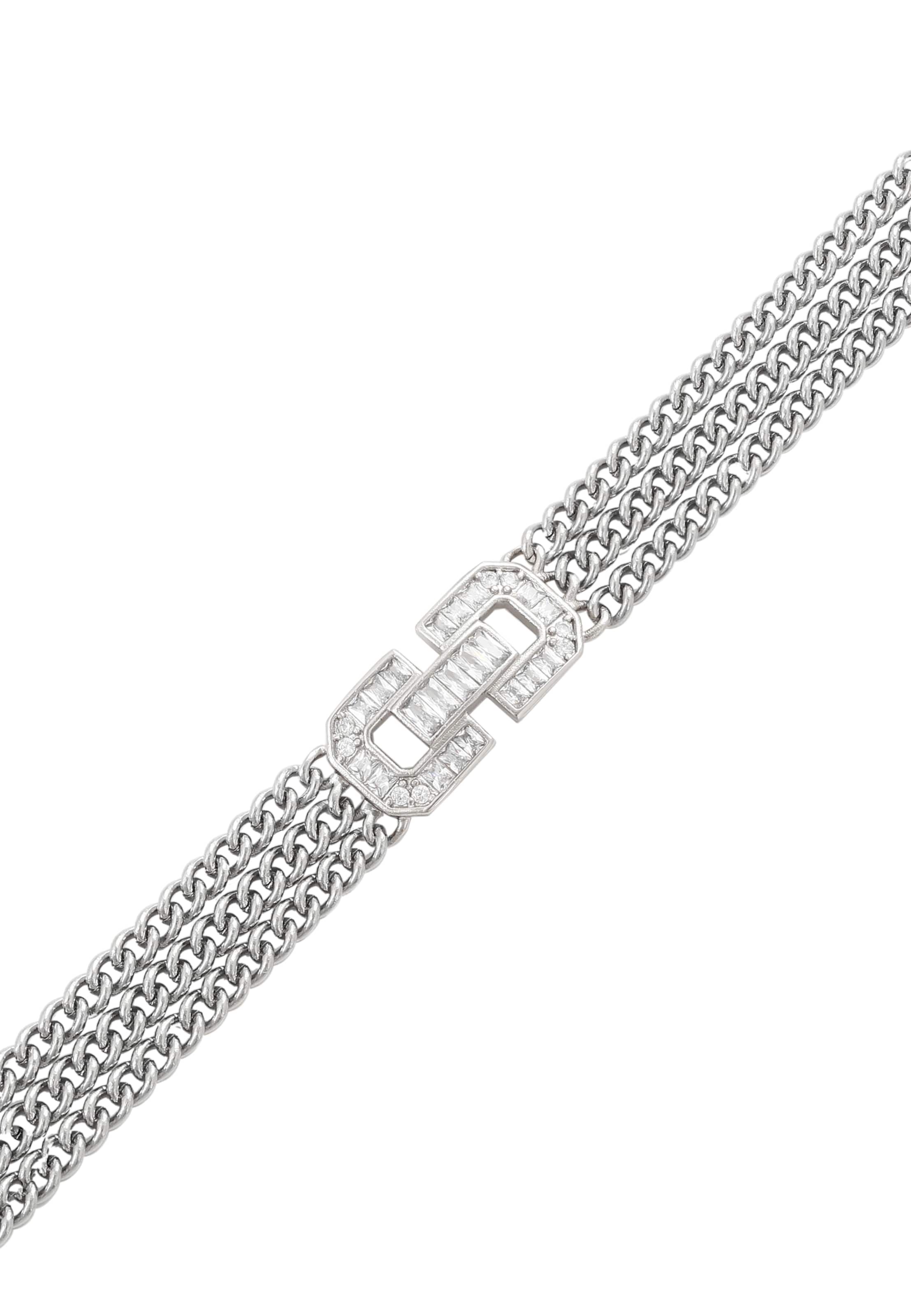 Gaya Armband in Silber
