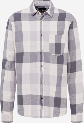 Cotton On Button Up Shirt 'CAMDEN' in Grey: front