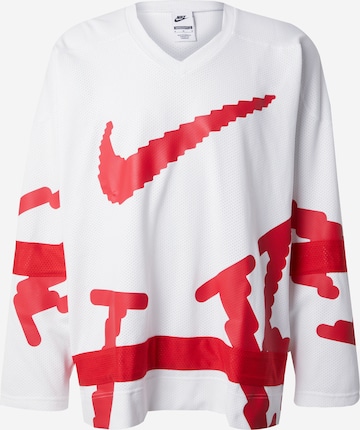 T-Shirt 'CLUB HOCKEY' Nike Sportswear en blanc : devant