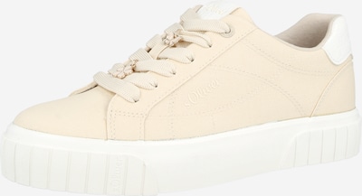s.Oliver Sneaker in beige / weiß, Produktansicht