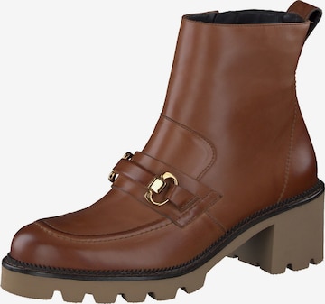 Paul Green Ankle Boots in Brown: front