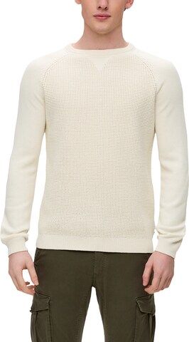 QS Pullover i beige