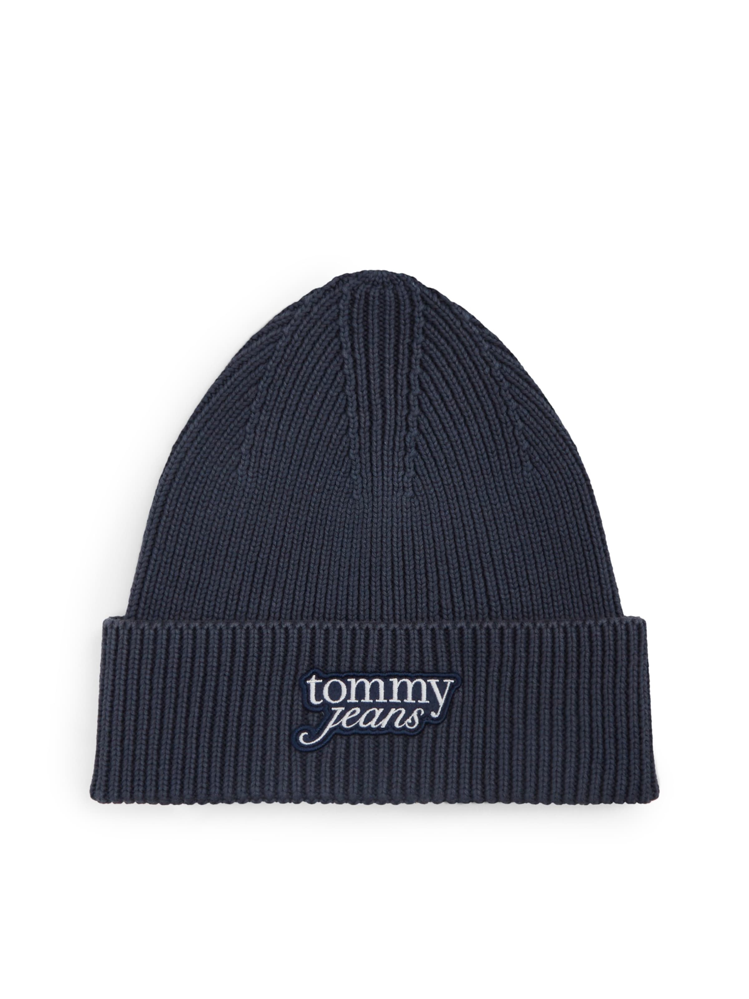 Tommy Jeans Müts, värv sinine: eest vaates