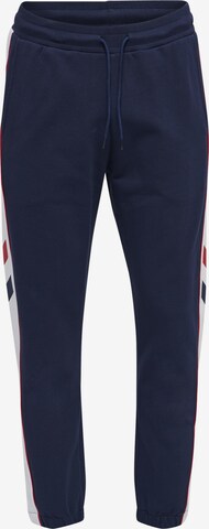 Hummel - Tapered Pantalón deportivo 'Durban' en azul: frente