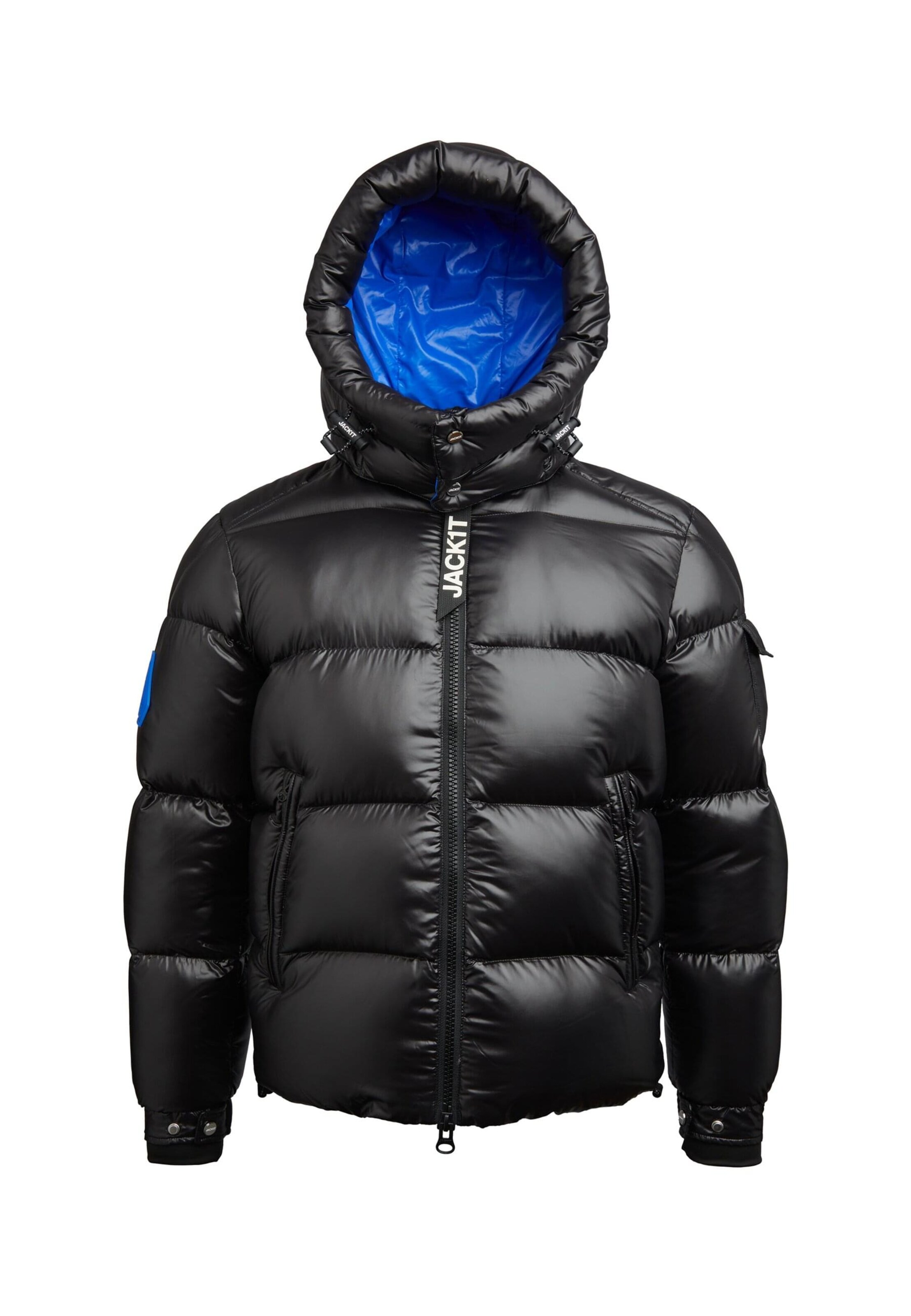 Veste d’hiver 'Ez Slick Racer' JACK1T en noir : devant