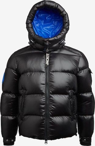 Giacca invernale 'Ez Slick Racer' di JACK1T in nero: frontale