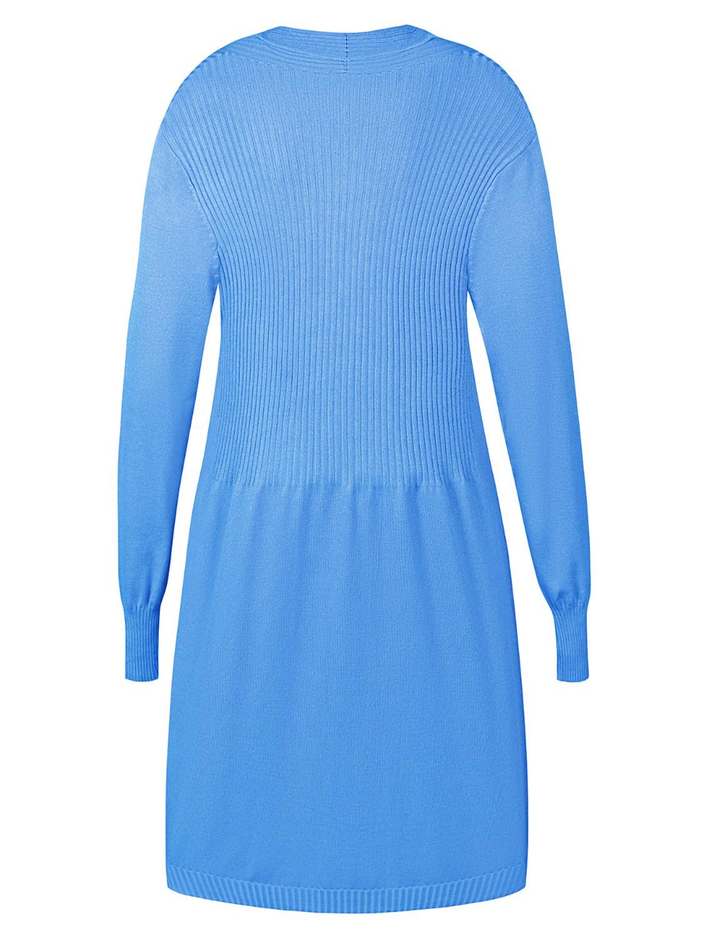 ze-ze Gebreid vest 'Florian 305' in Blauw