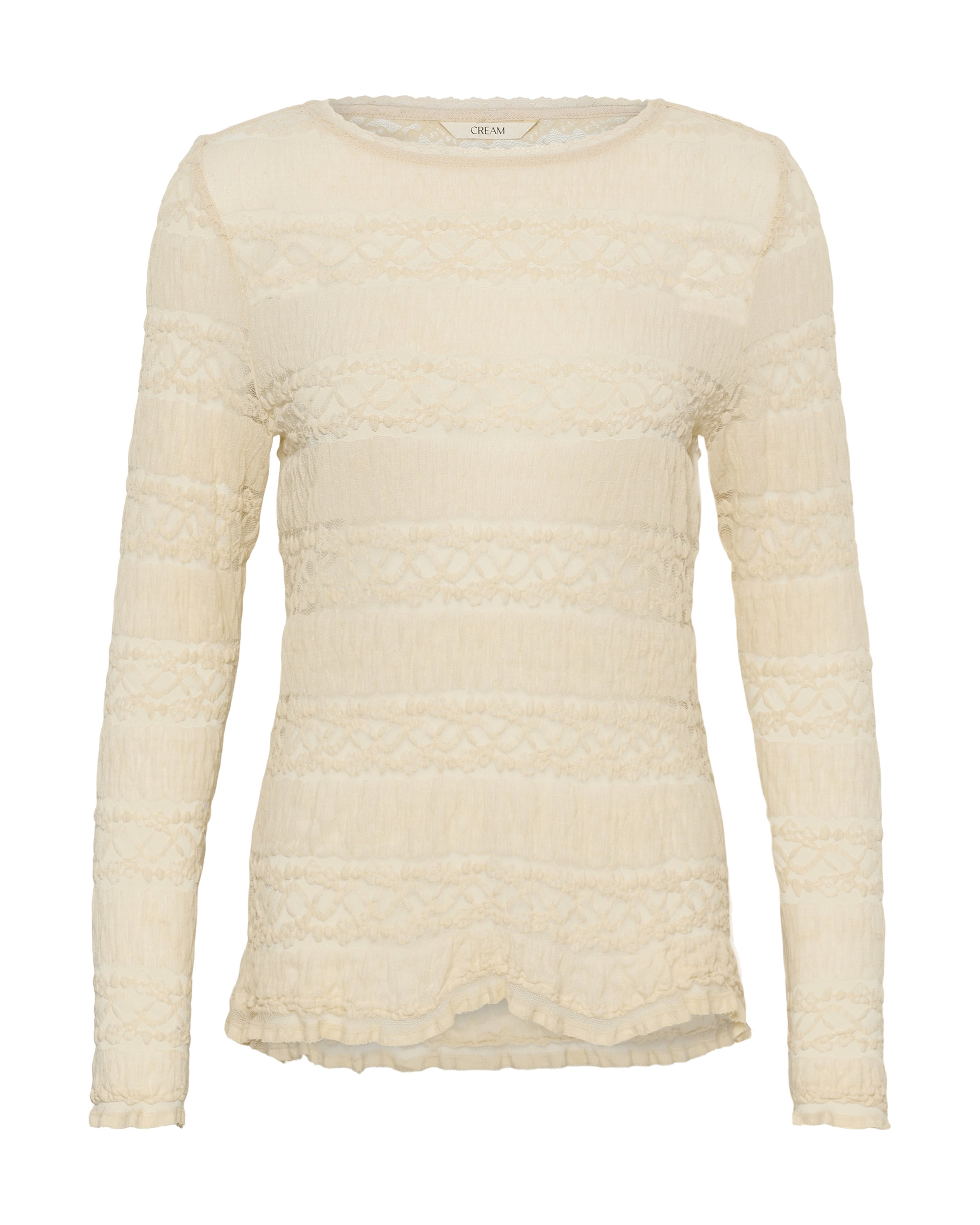 Cream Shirt 'CRRosel' in Beige: voorkant