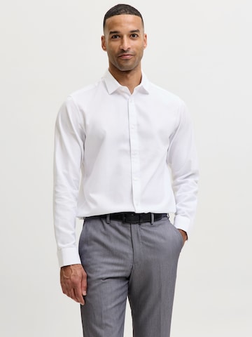 Regular fit Cămaşă business 'JJEJoe' de la JACK & JONES pe alb: față