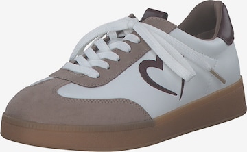 Baskets basses '83701-44' MARCO TOZZI by GUIDO MARIA KRETSCHMER en beige : devant