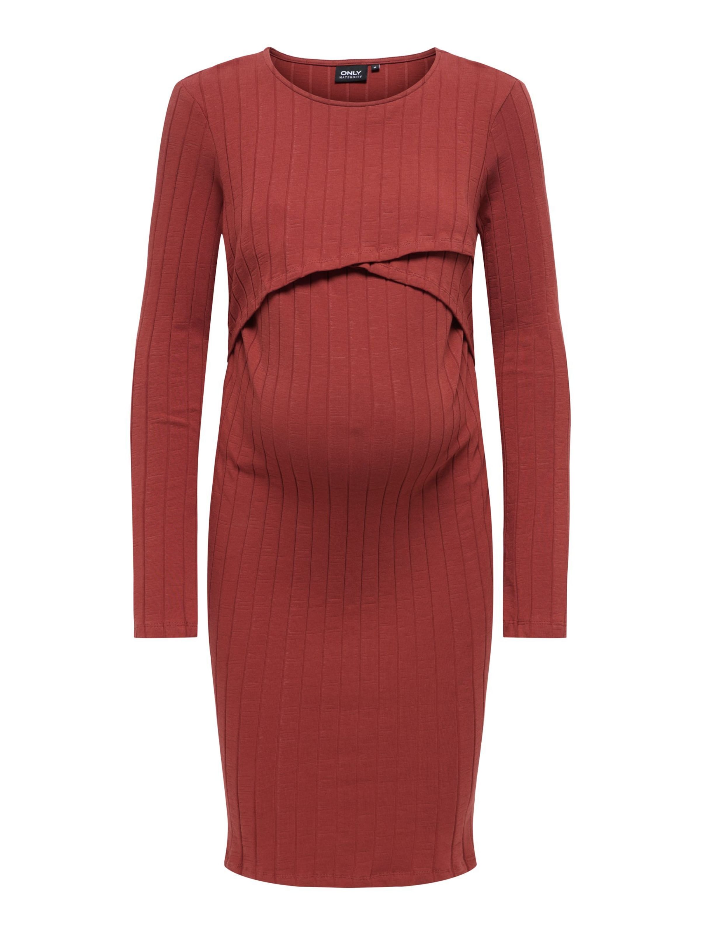 Robe 'OLMALEJANDRA' Only Maternity en rouge : devant