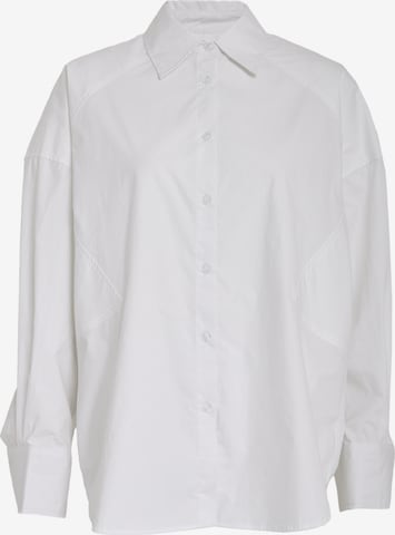 Maglia extra large 'Jessa' di minus in bianco: frontale