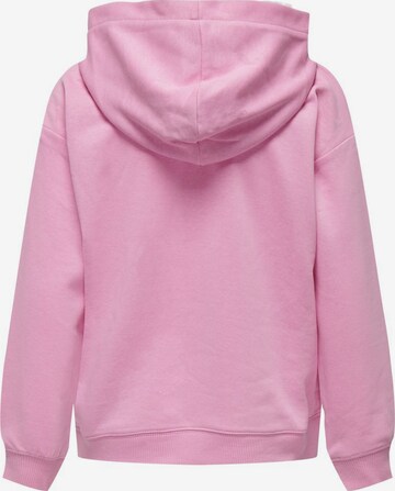 KIDS ONLY Sweatshirt 'Never' in Roze