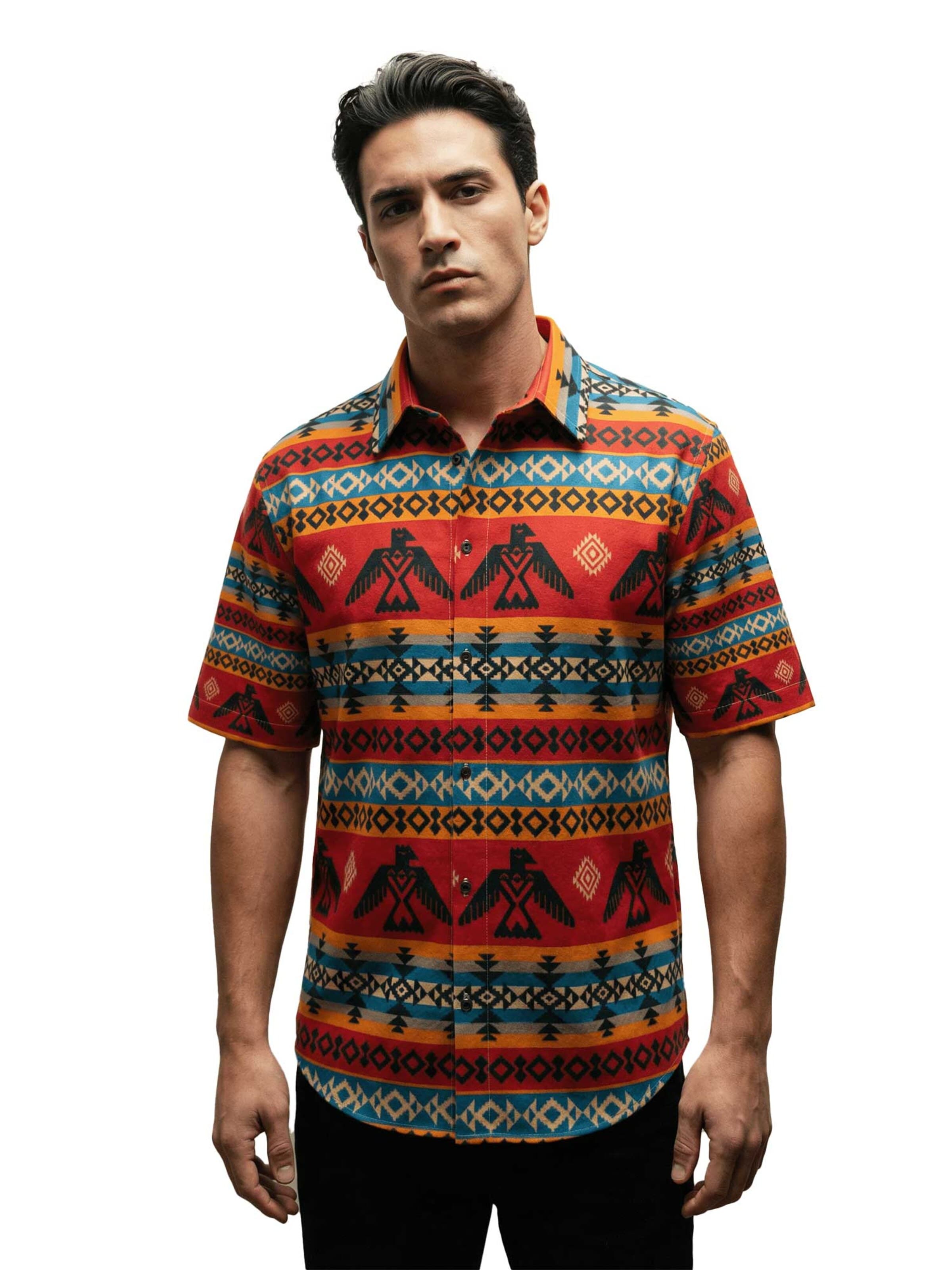 Regular fit Camicia di Kalaia in rosso