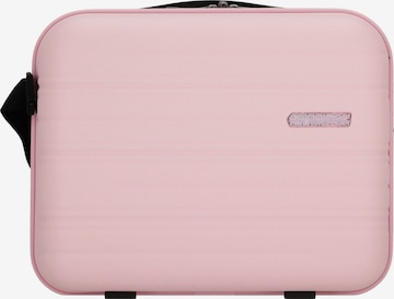 American Tourister Toilettas 'High Turn' in Roze: voorkant