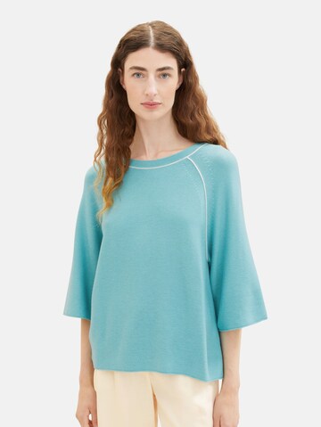 Pullover di TOM TAILOR in blu: frontale