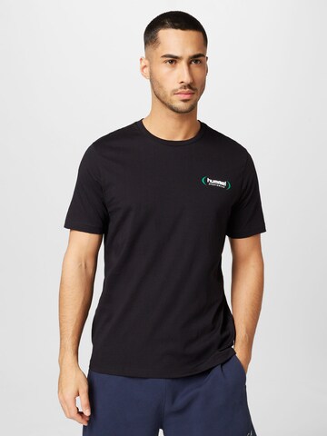 Hummel Functioneel shirt 'Barry' in Zwart: voorkant