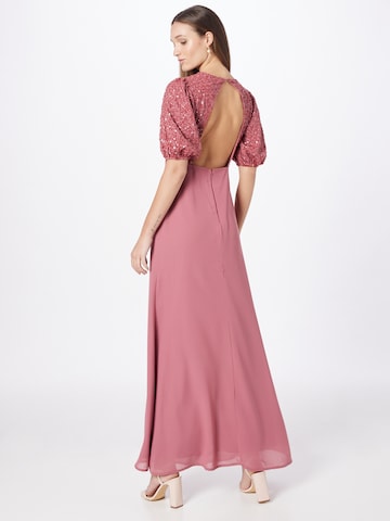 Maya Deluxe Evening Dress in Pink