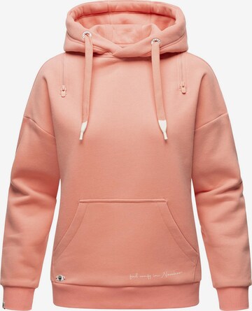 NAVAHOO Sweatshirt 'Zuckerbärchen' i orange: framsida