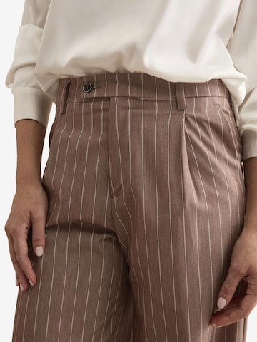 Il Lanificio Wide leg Trousers in Brown