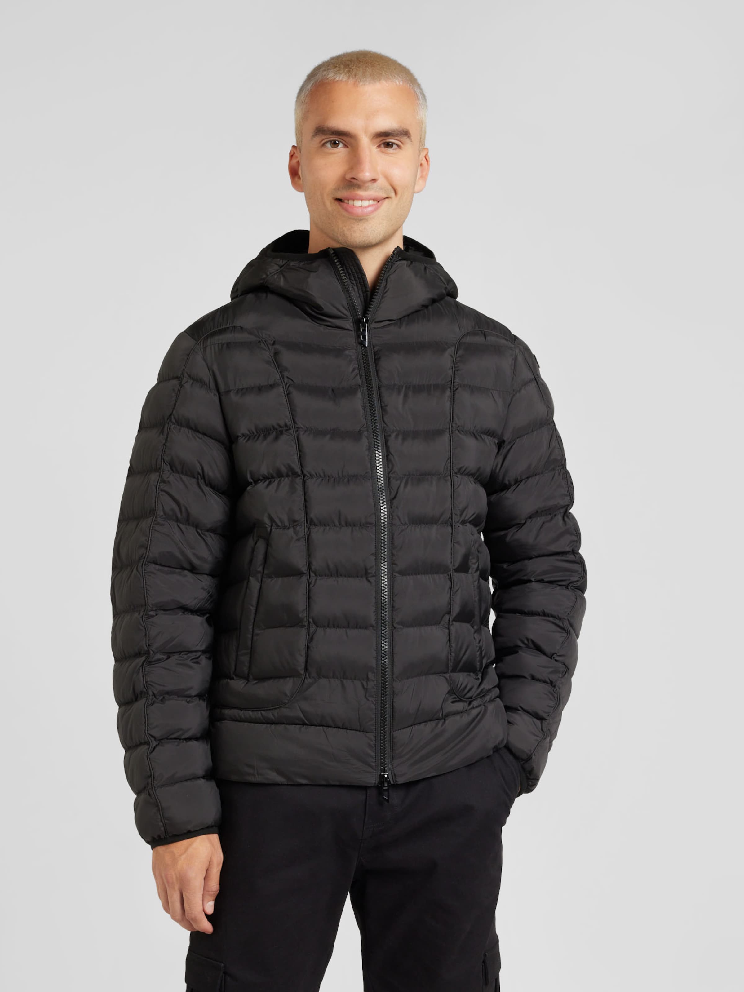 DIESEL Between-Season Jacket 'W-STONE' in Black | ABOUT YOU
