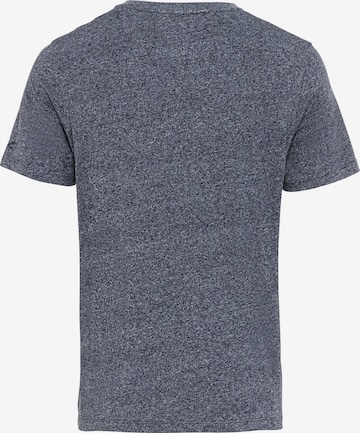 CAMEL ACTIVE Kurzarm T-Shirt aus biologischer Baumwolle in Blau