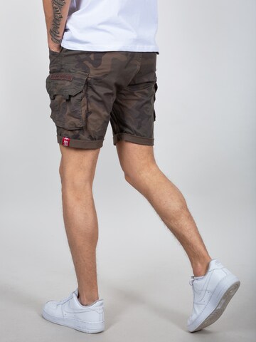 ALPHA INDUSTRIES Slimfit Hose in Grau