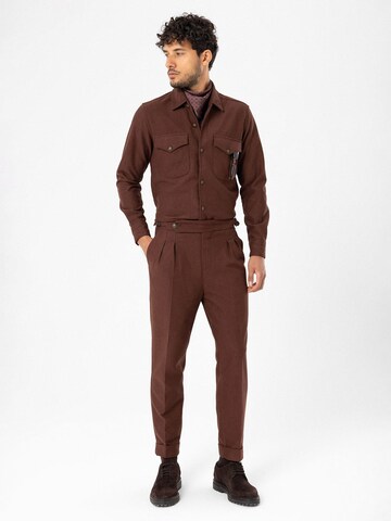 Regular Pantalon Antioch en marron