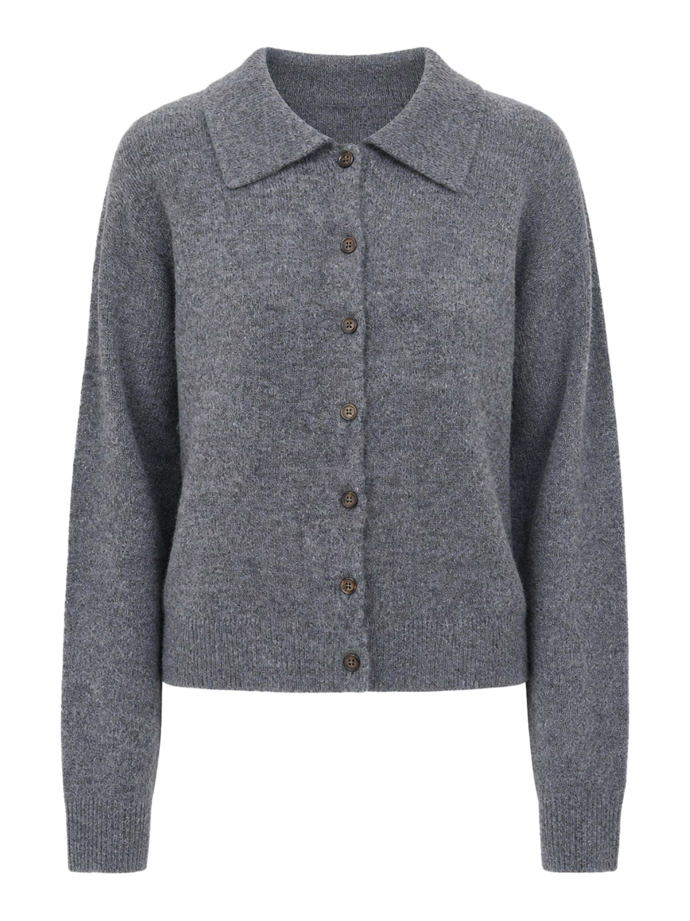Felpa di BRAVE SOUL in grigio: frontale
