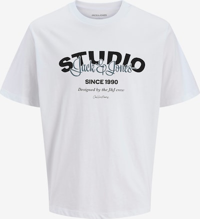 JACK & JONES Majica 'JJYuki' u crna / bijela, Pregled proizvoda