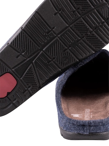 SHEPHERD Hausschuh 'Samuel' in Blau