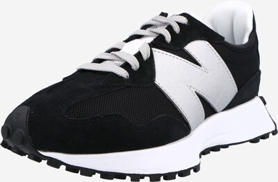 Sneaker low '327' new balance pe negru / argintiu, Vizualizare produs