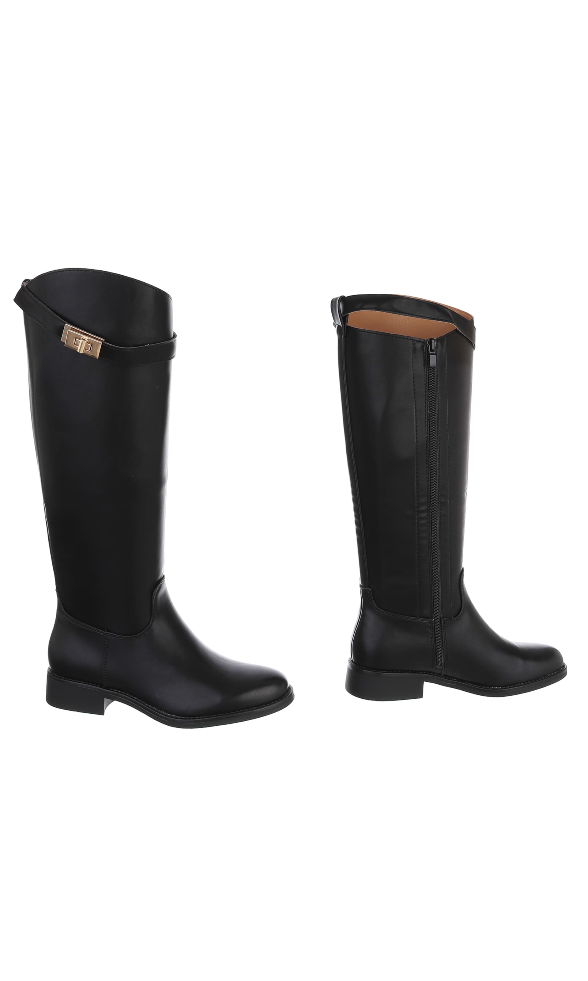 Ital-Design Boots in Black