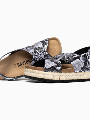 Bayton - Sandalias con hebilla 'Leida' en negro