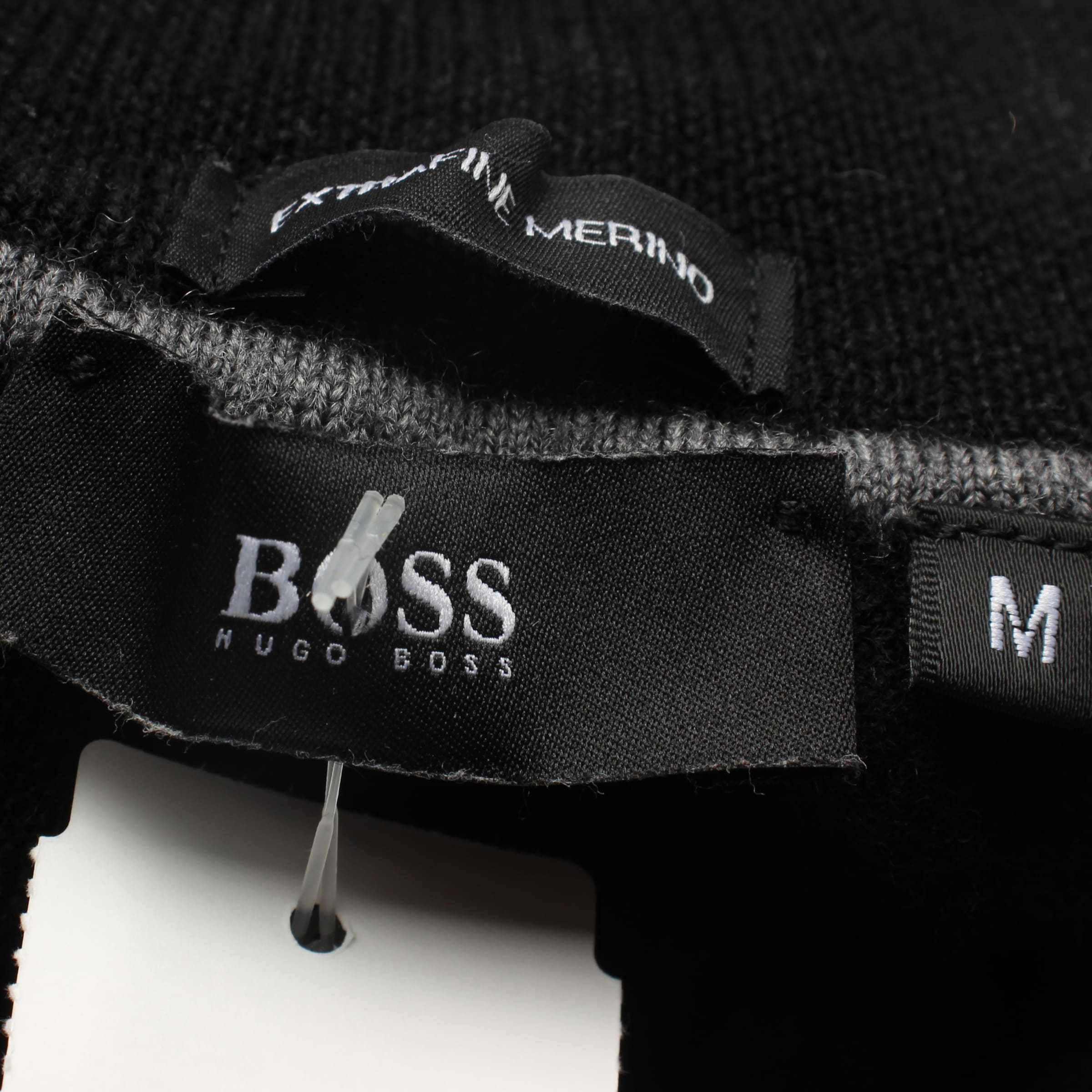 BOSS Black Pullover / Strickjacke M in Schwarz