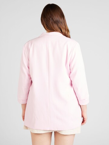 ONLY Carmakoma Blazer 'ELLY' i pink