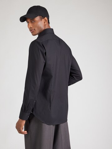 Slim fit Camicia di Michael Kors in nero: dietro