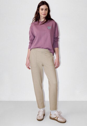 Street One Studio Tapered Pants in Beige