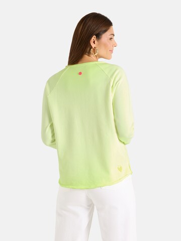 LIEBLINGSSTÜCK Sweatshirt 'OceanL' in Groen