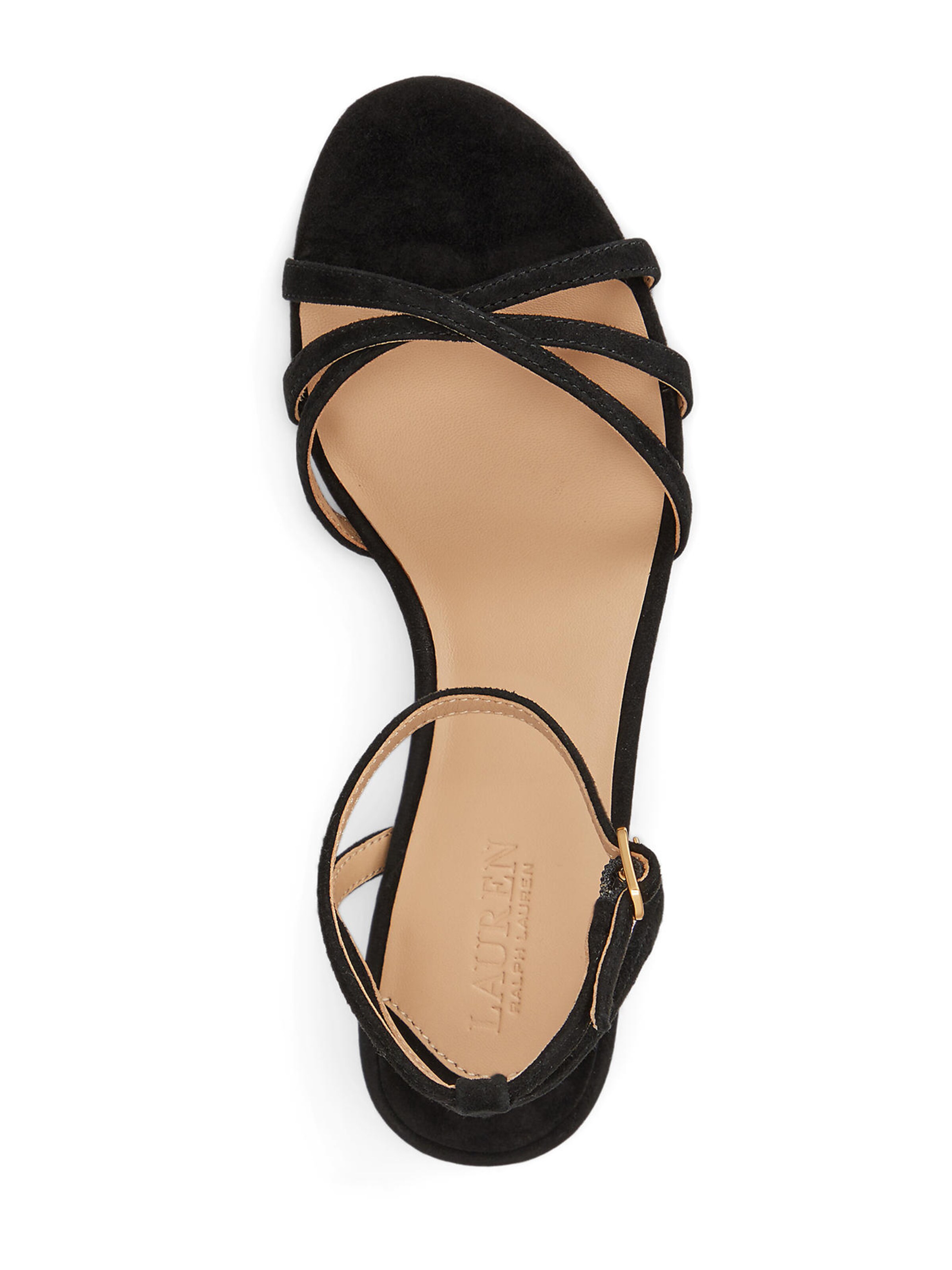 Lauren Ralph Lauren Σανδάλι με λουράκια 'KENDYL' σε μαύρο