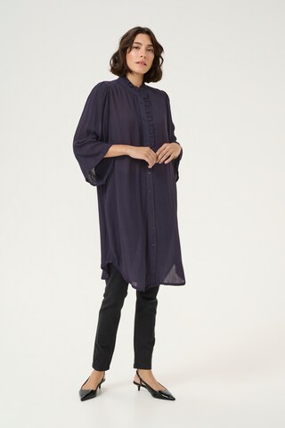 Robe-chemise 'Amber' Kaffe en bleu