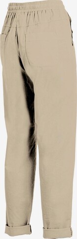 DEHA Regular Pleat-Front Pants in Beige