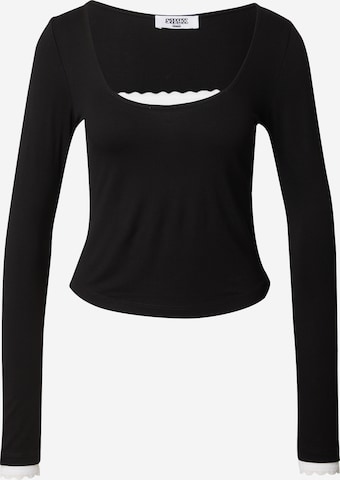 SHYX T-shirt 'Caro' i svart: framsida