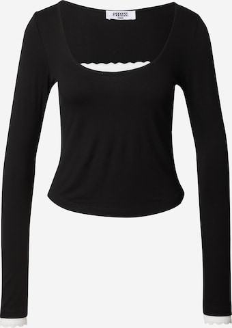 SHYX - Camiseta 'Caro' en negro: frente